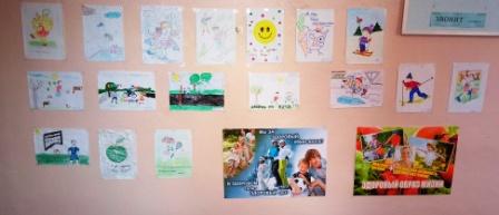 Конкурс рисунков и плакатов "Мы выбираем здоровый образ жизни"